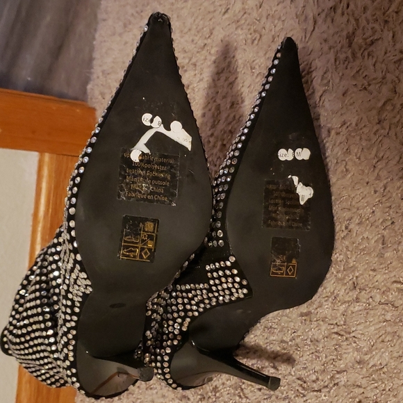 Jeffrey Campbell Cry4U Crystal Slouch Boots - Picture 6 of 6